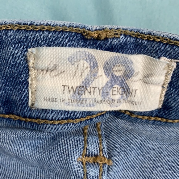 We The Free highrise jeggins skinny raw hem size 28 - Picture 9 of 16